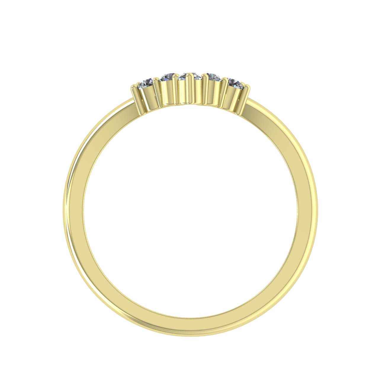 DIAMOND BANDS & STACKABLES CONTOUR  RINGS & BANDS